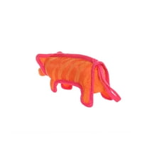 Duraforce izdržljiva tkana vlakna svinja za pse sa škljocačem, narandžasta