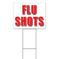 Znak snimka gripe, uključuje metalni stup udio