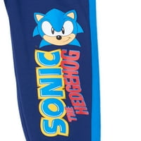 Sonic The Hedgehog Boys Hoodie majica i jogger duksetni set odjeće, 2-komad, veličine 4-10