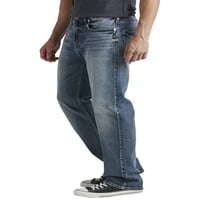 Silver Jeans Co. Muške Grayson easy Fit traperice s ravnim nogama, veličine struka 30-42