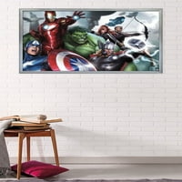 Marvel Cinemat univerzum - osvetnici - Sastavite zidni poster, 22.375 34