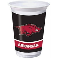 Arkansas Razorbacks Cups, 8-Pack