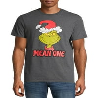 Seuss Grinch znači jedan praznik Božić muške i velike muške grafički T-Shirt