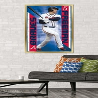 Atlanta Braves-Freddie Freeman Wall Poster, 22.375 34